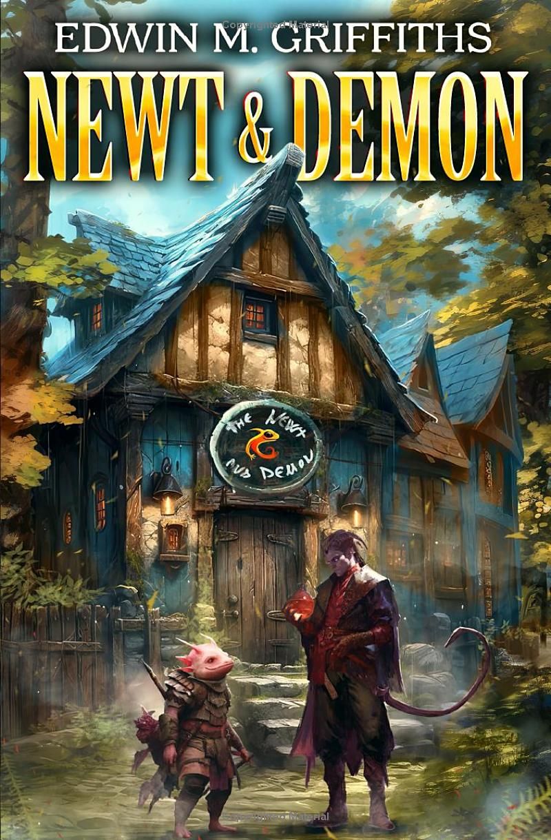 Newt and Demon: A Low-Stakes Cozy Fantasy LitRPG (The Newt and Demon)