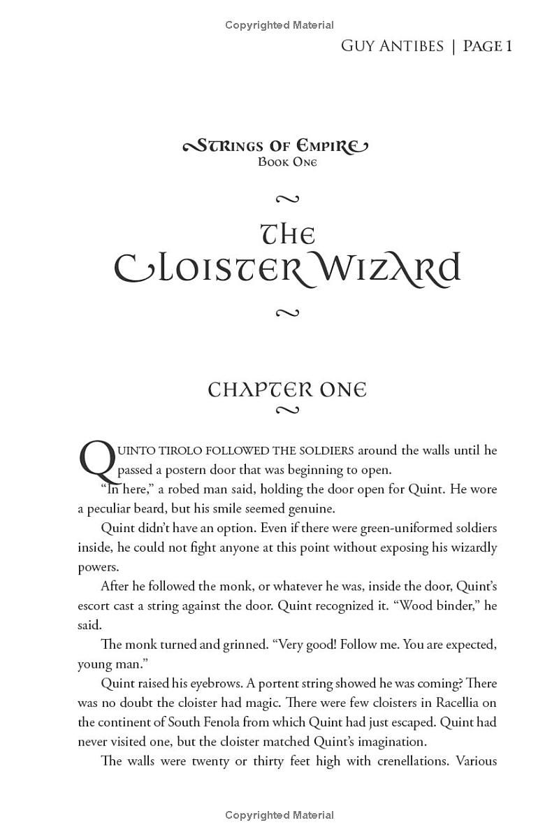 The Cloister Wizard (Strings of Empire)