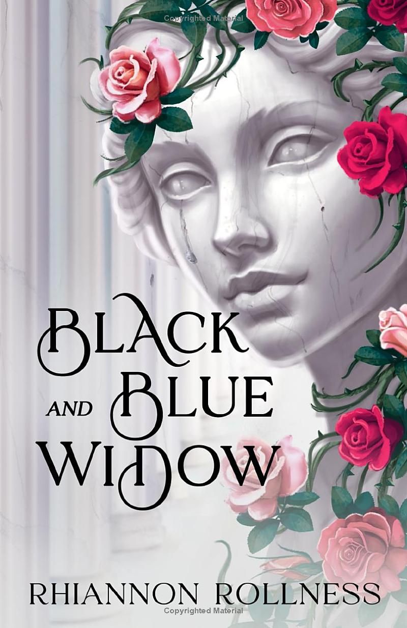 Black and Blue Widow