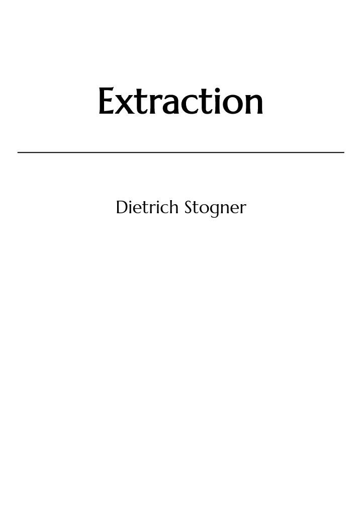 Extraction (The Alddarri Archives)